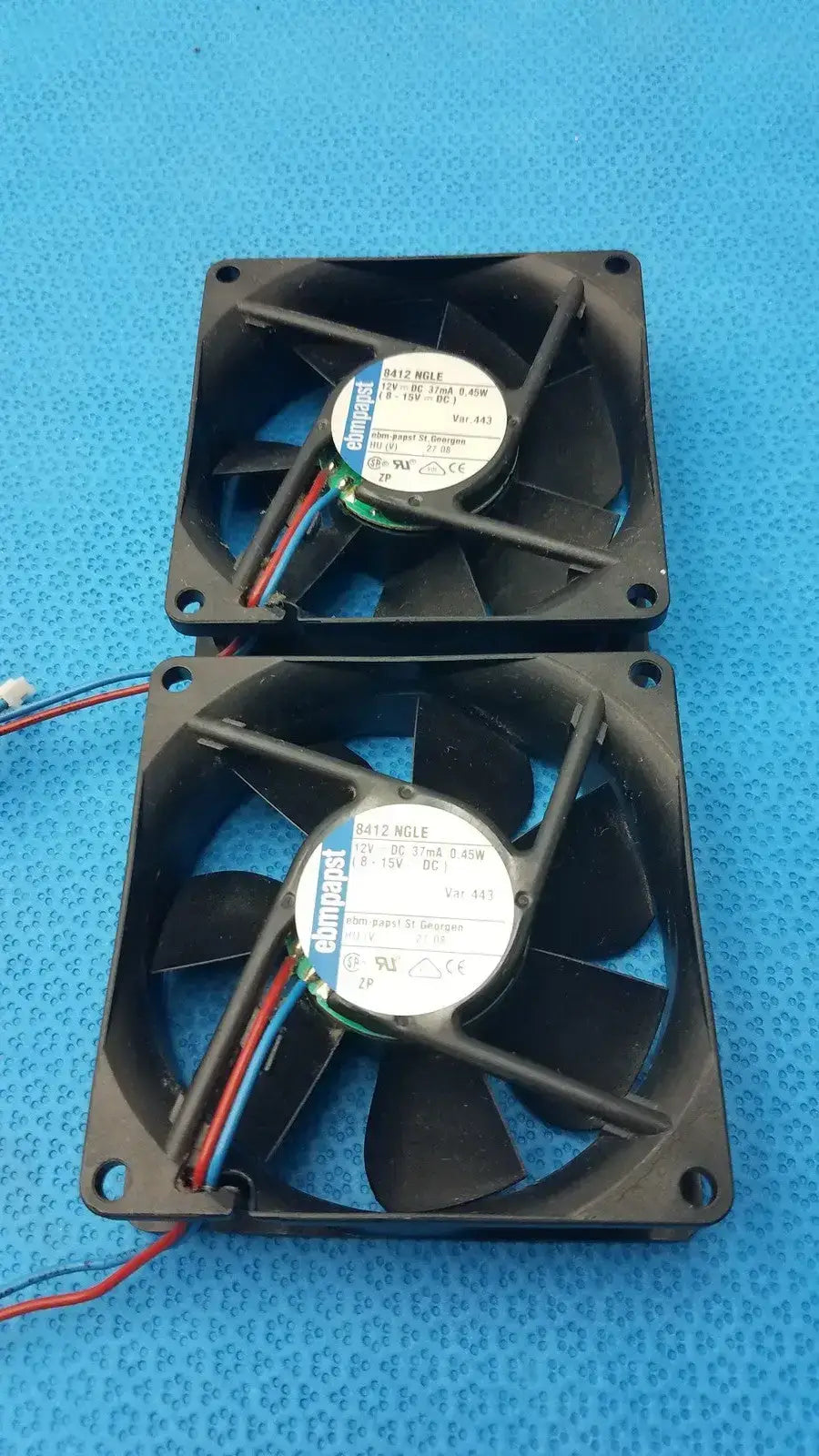 Ebm-papst 8412 NGLE 12V 3.3W 80mm Cooling Fans for PC, Server, Industrial Use DC Cooling Fan, second-hand product photo 4