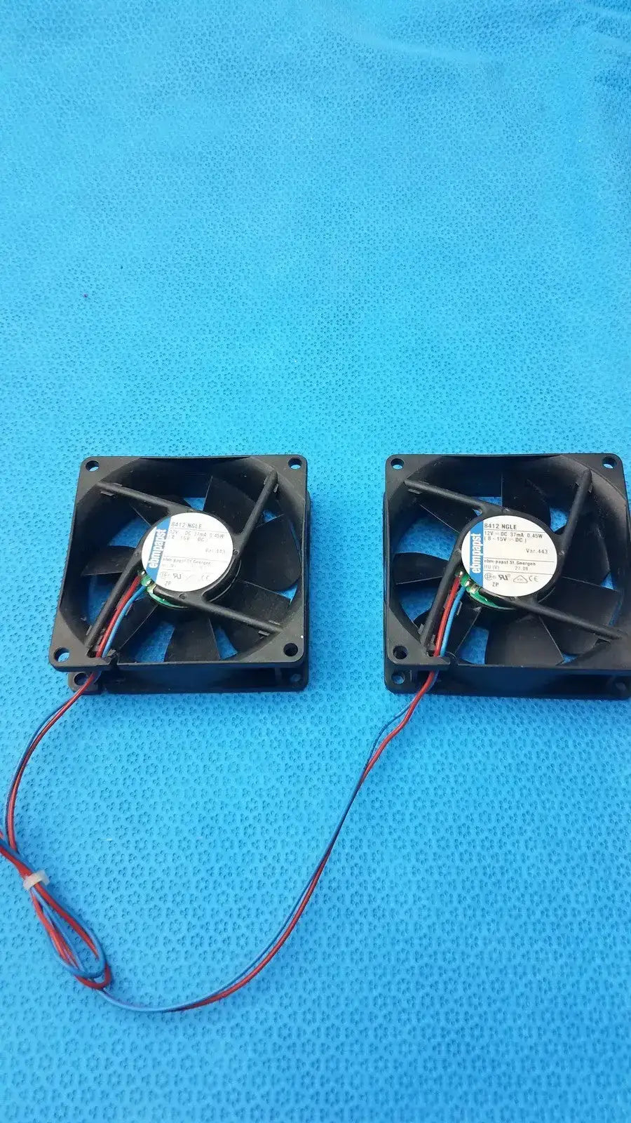 Ebm-papst 8412 NGLE 12V 3.3W 80mm DC Cooling Fans for PC Server Electronics DC Cooling Fan, second-hand product photo 8