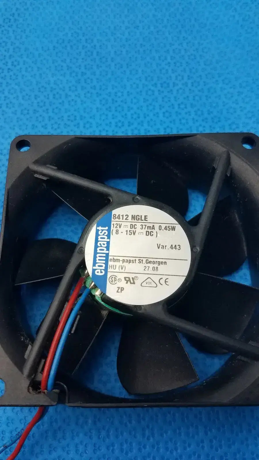 Ebm-papst 8412 NGLE 12V 3.3W 80mm DC Cooling Fans for PC Server Electronics DC Cooling Fan, second-hand product photo 6