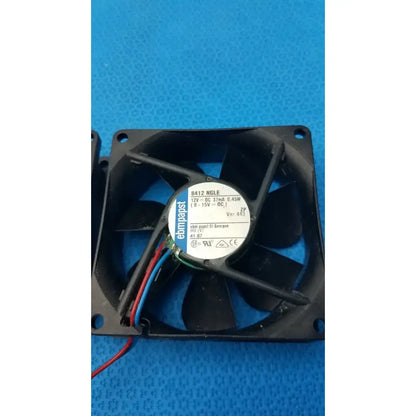 ebm-papst EBM Papst 8412 NGLLE 12V DC 37mA 0.45W Cooling Fan 80mm x 80mm x 25mm Cooling Fan, second-hand product photo 3