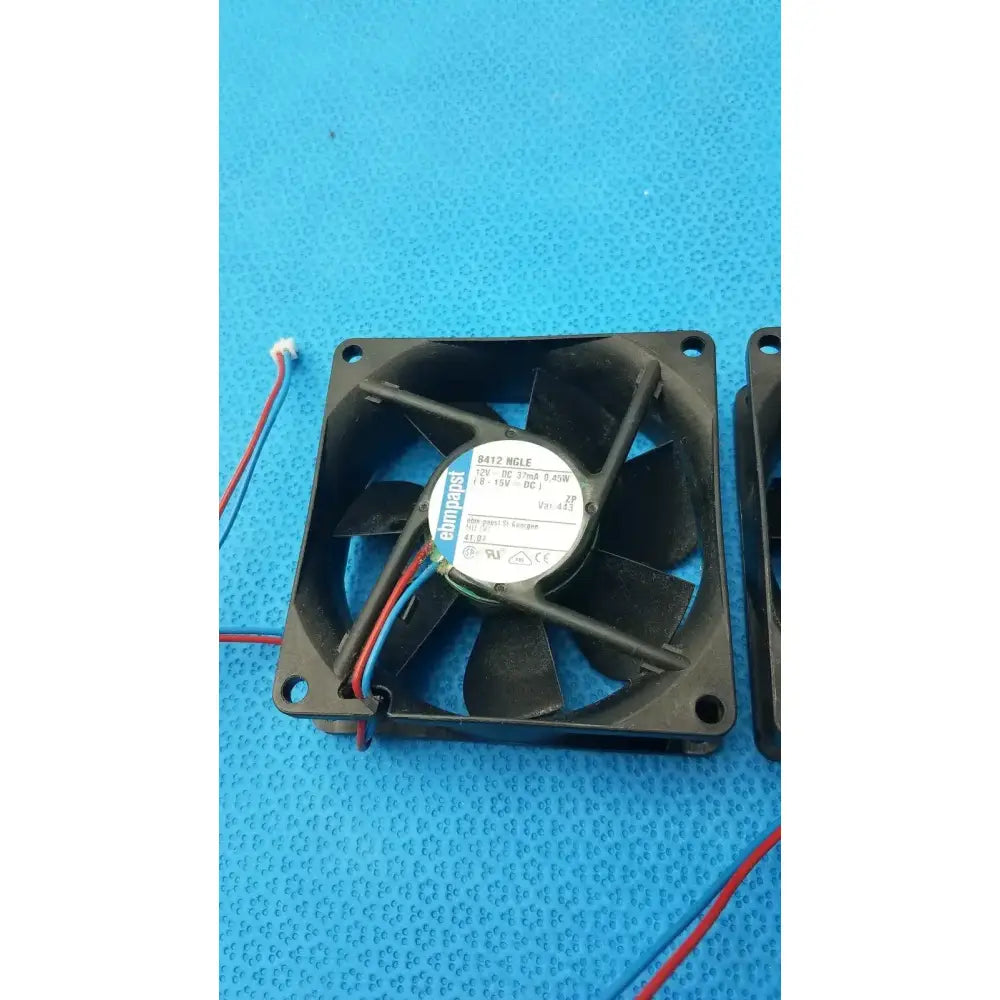 ebm-papst EBM Papst 8412 NGLLE 12V DC 37mA 0.45W Cooling Fan 80mm x 80mm x 25mm Cooling Fan, second-hand product photo 5