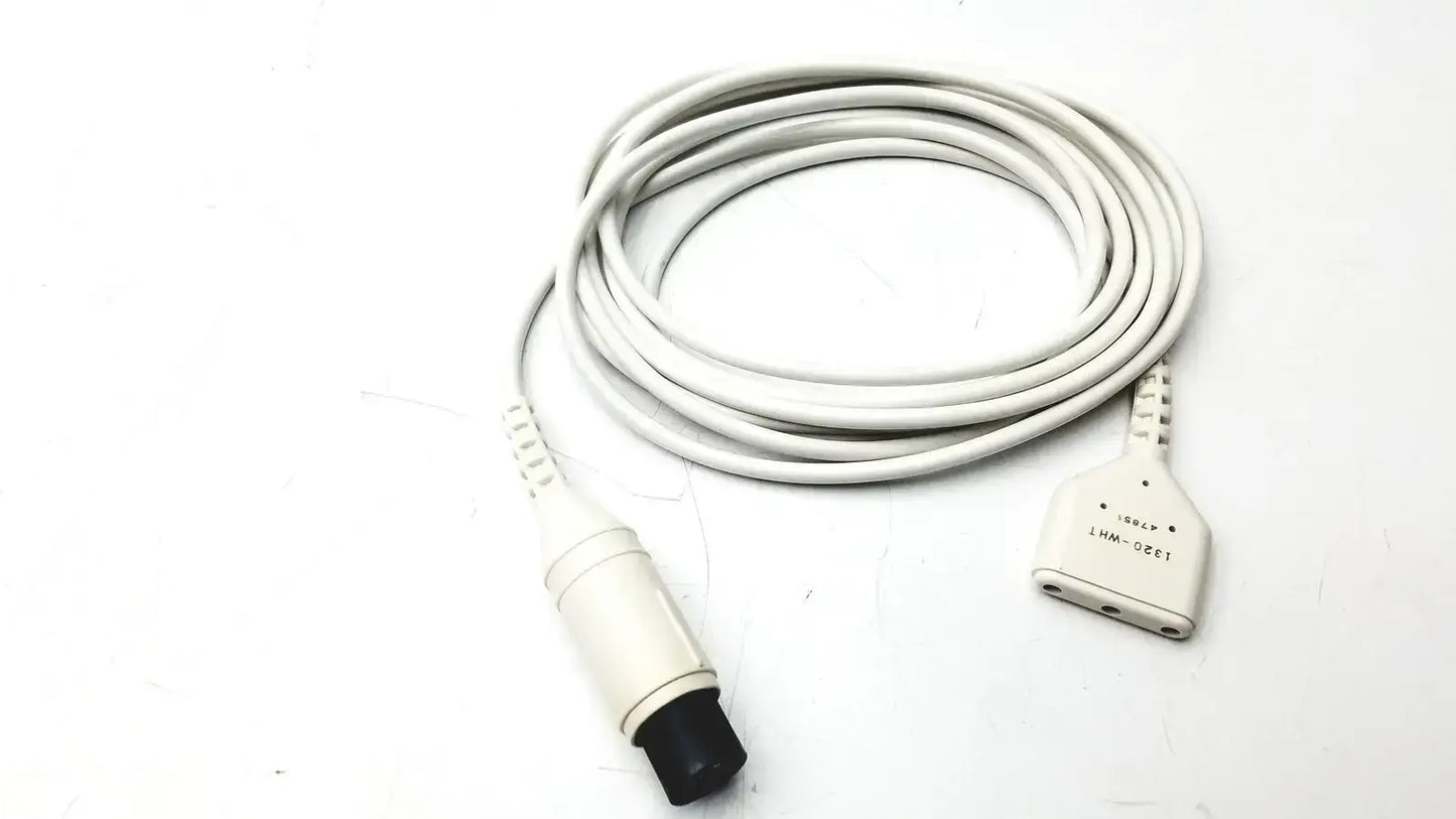 Generic ECG Trunk Cable 1320-WHT, 47851 ECG Trunk Cable, as-is (for parts) product photo 7