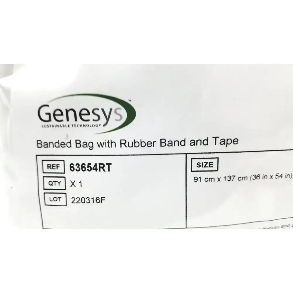 Ecolab Genesy 63654RT Banded Bag With Rubber Band and Tape Banded Bag, second-hand product photo 8