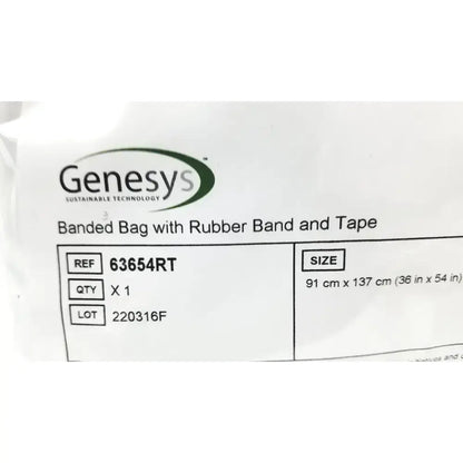 Ecolab Genesy 63654RT Banded Bag With Rubber Band and Tape Banded Bag, second-hand product photo 8