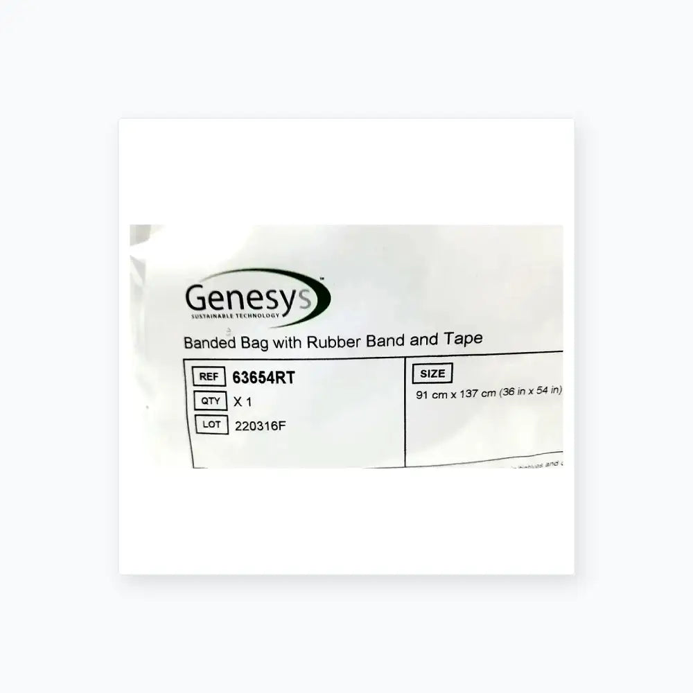 Ecolab Genesy 63654RT Banded Bag With Rubber Band and Tape Banded Bag, second-hand product photo 8