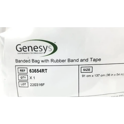 Ecolab Genesy 63654RT Banded Bag With Rubber Band and Tape Banded Bag, second-hand product photo 8
