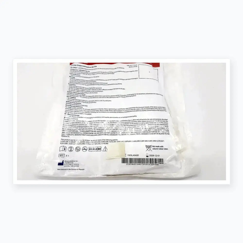 Ecolab ORS-300 Warmer Drape Exp. 2028 Warmer Drape, new product photo 12