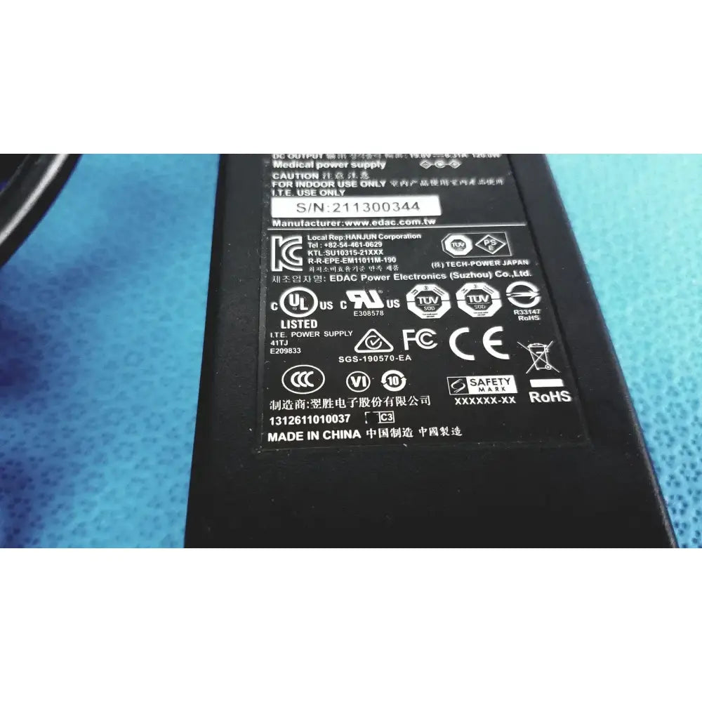 EDACPOWER ELEC EM110111M-190 Adapter Power Supply AC Adapter Power Supply, second-hand product photo 3