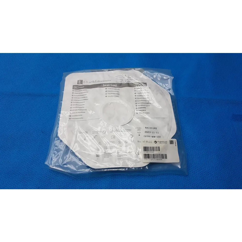 Edwards Lifesciences 131F7 Swan-Ganz Thermodilution Pulmonary Artery Catheter 7Fr - Pulmonary Artery Catheter