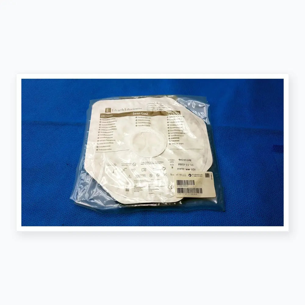 Edwards Lifesciences 131F7 Swan-Ganz Thermodilution Pulmonary Artery Catheter 7Fr