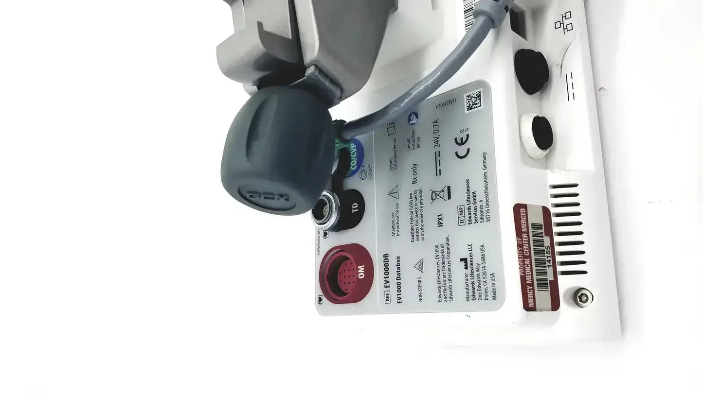 Edwards Lifesciences EV1000 Databox With Clamp & Cables Hemodynamic Monitor Accessory, second-hand product photo 4
