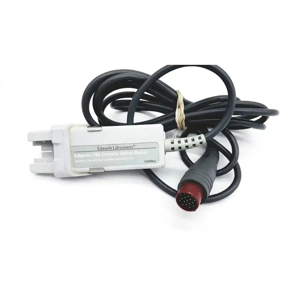 Edwards Lifesciences OM2 Oximetry Optical Module Cable Adapter Oximetry Cable Adapter, as-is (for parts) product photo 10