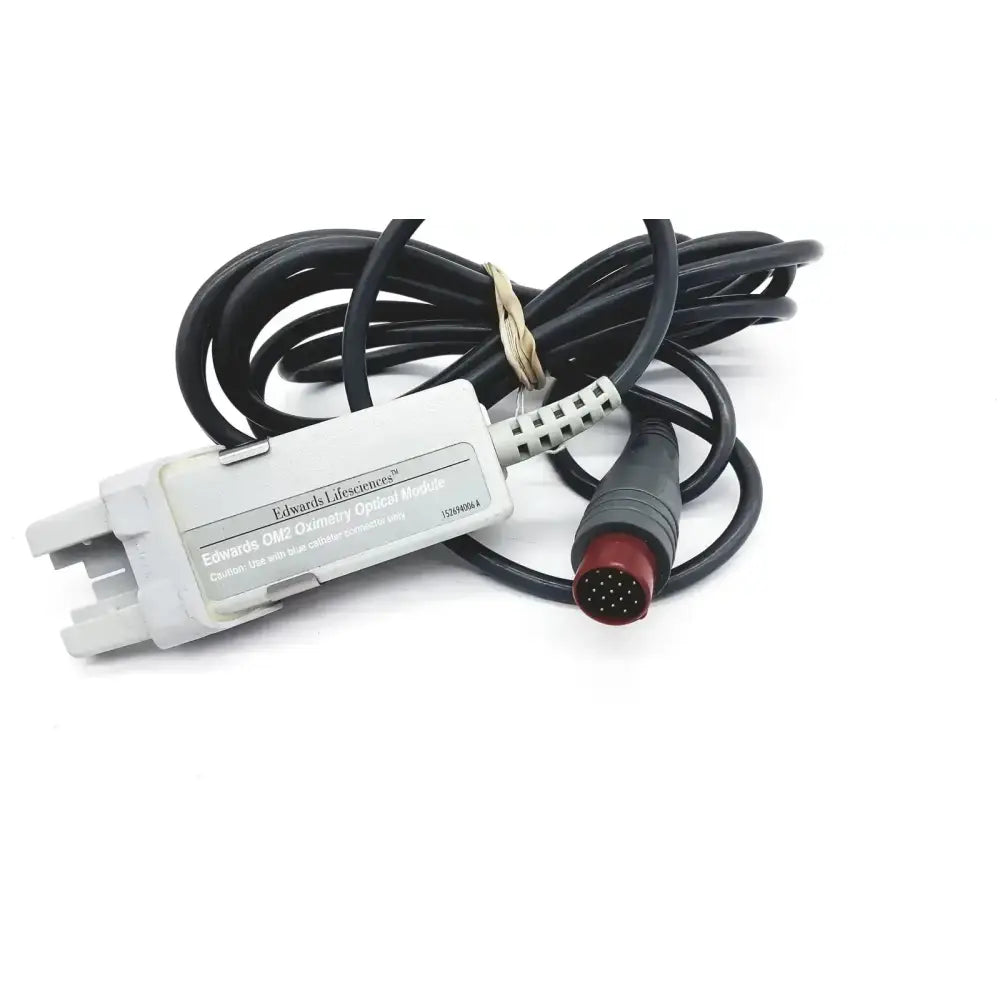 Edwards Lifesciences OM2 Oximetry Optical Module Cable Adapter Oximetry Cable Adapter, as-is (for parts) product photo 14