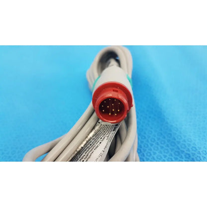 Gray Edwards Lifesciences TruWave PX1800 reusable pressure monitoring cable with red connector and multiple gold pins