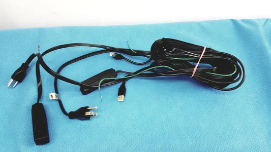 Generic Electric Wiring Cord Set Two-Prong (Type A) Plug Power Cord, second-hand product photo 1