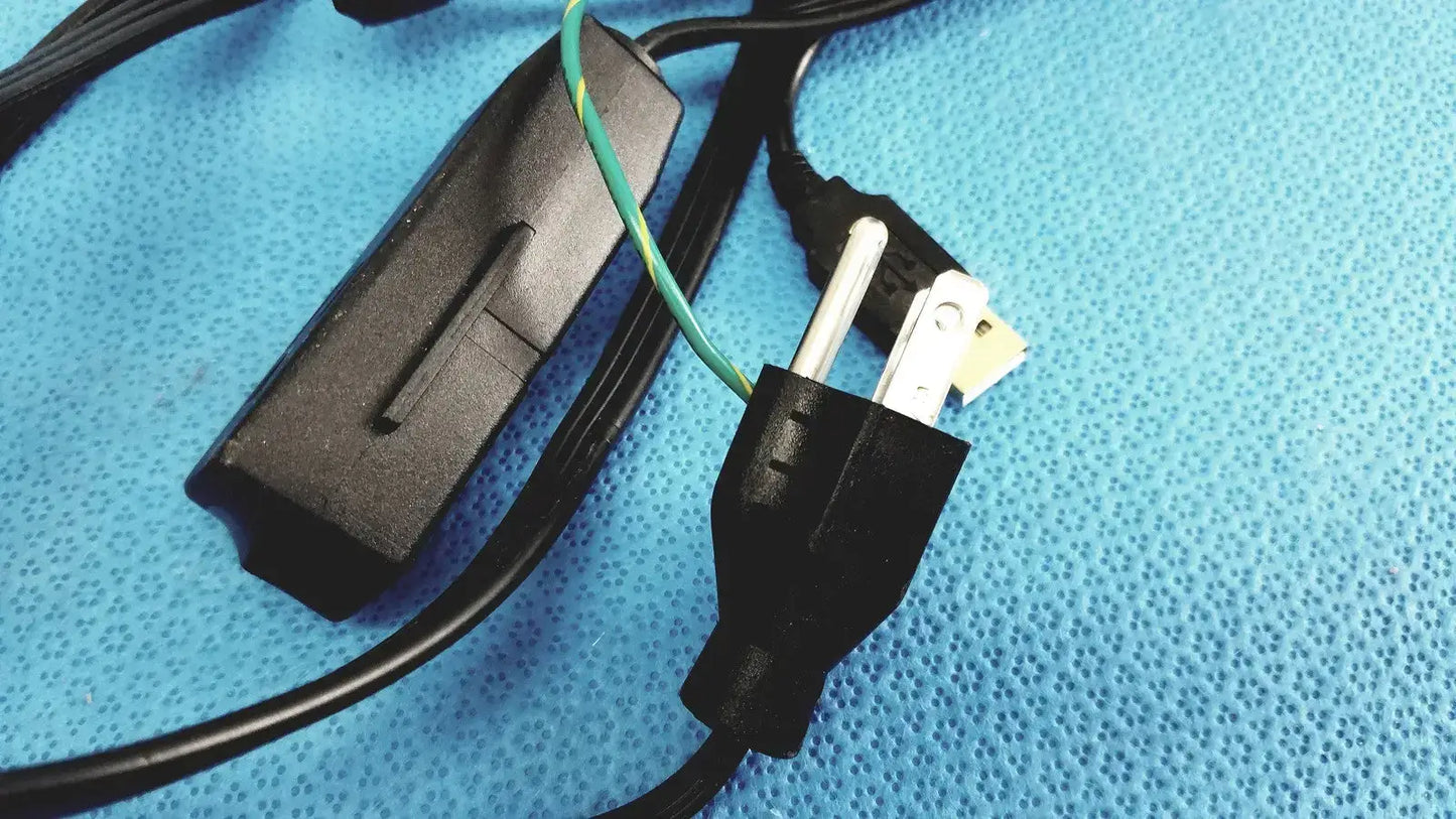 Generic Electric Wiring Cord Set Two-Prong (Type A) Plug Power Cord, second-hand product photo 5