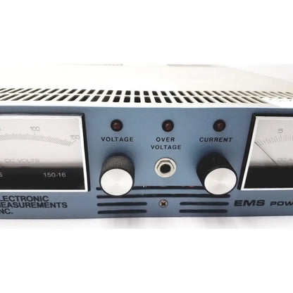 Blue ems power electronic measurements ems power supply pn 00473006 rev n untested showing front panel details