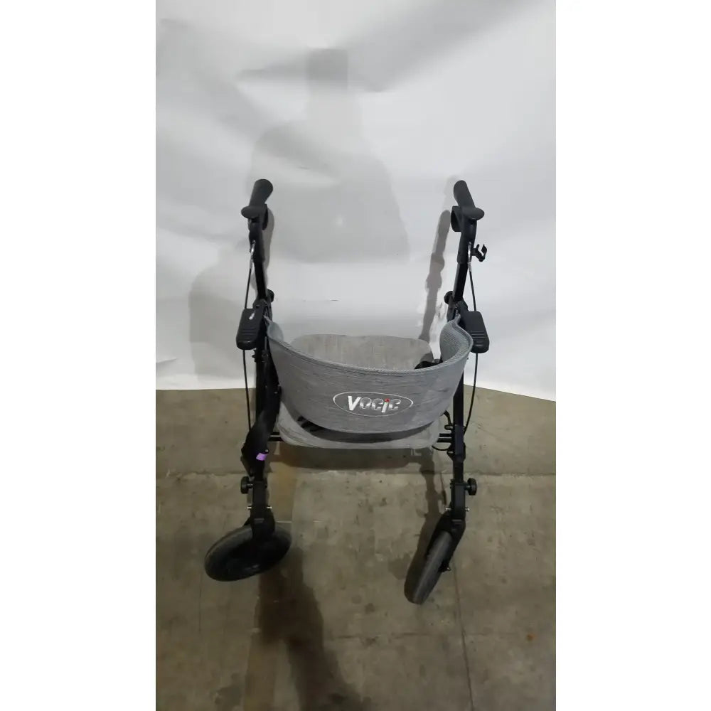 Reuse Medical Equipment ELENKER 2-in-1 Folding Rollator Walker & Transport Chair - SILVER Mobility Seat Walkers, second-hand product photo 2