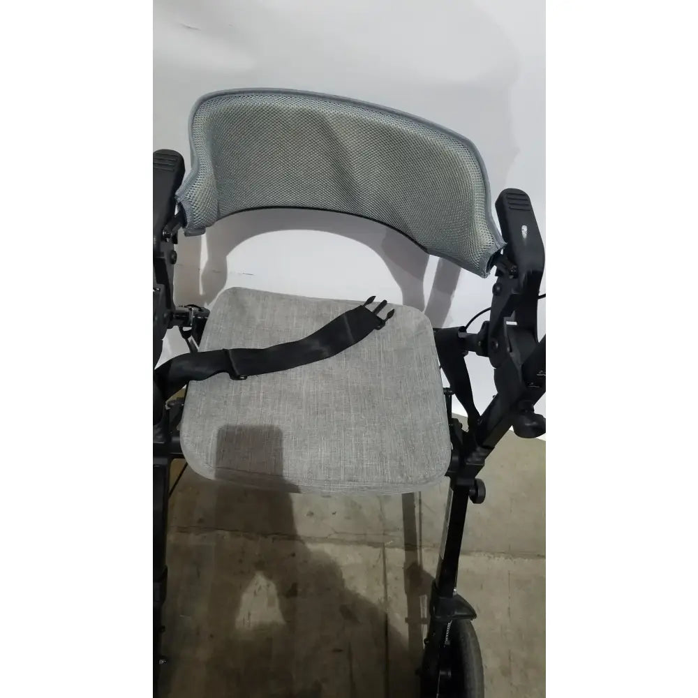 Reuse Medical Equipment ELENKER 2-in-1 Folding Rollator Walker & Transport Chair - SILVER Mobility Seat Walkers, second-hand product photo 7
