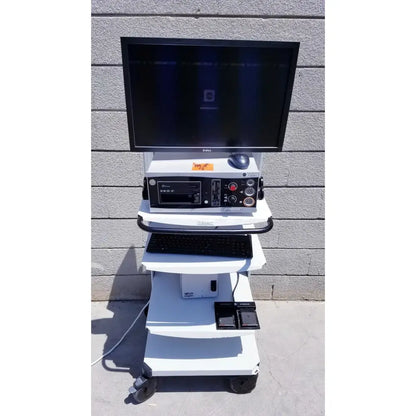 Reuse Medical Ellex Eyecubed Ultrasound Biomicroscopy System With Stand Extras, AS-IS Ultrasound Machines, as-is (for parts) product photo 1