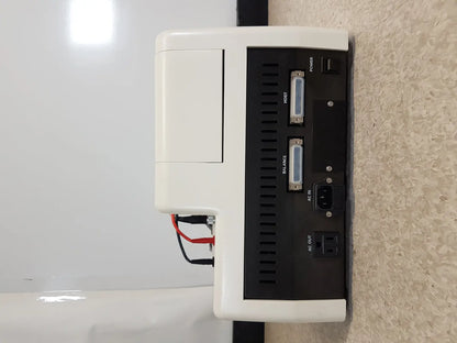 White science hiranuma aquastar c3000 coulometric titrator back side with black panel and labeled power ports