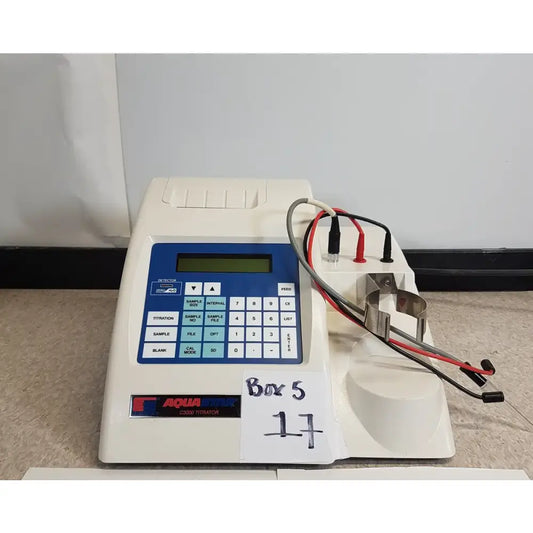 Reuse Medical EM Science/Hiranuma Aquastar C3000 Coulometric Titrator AQ-7 Titrators, second-hand product photo 1