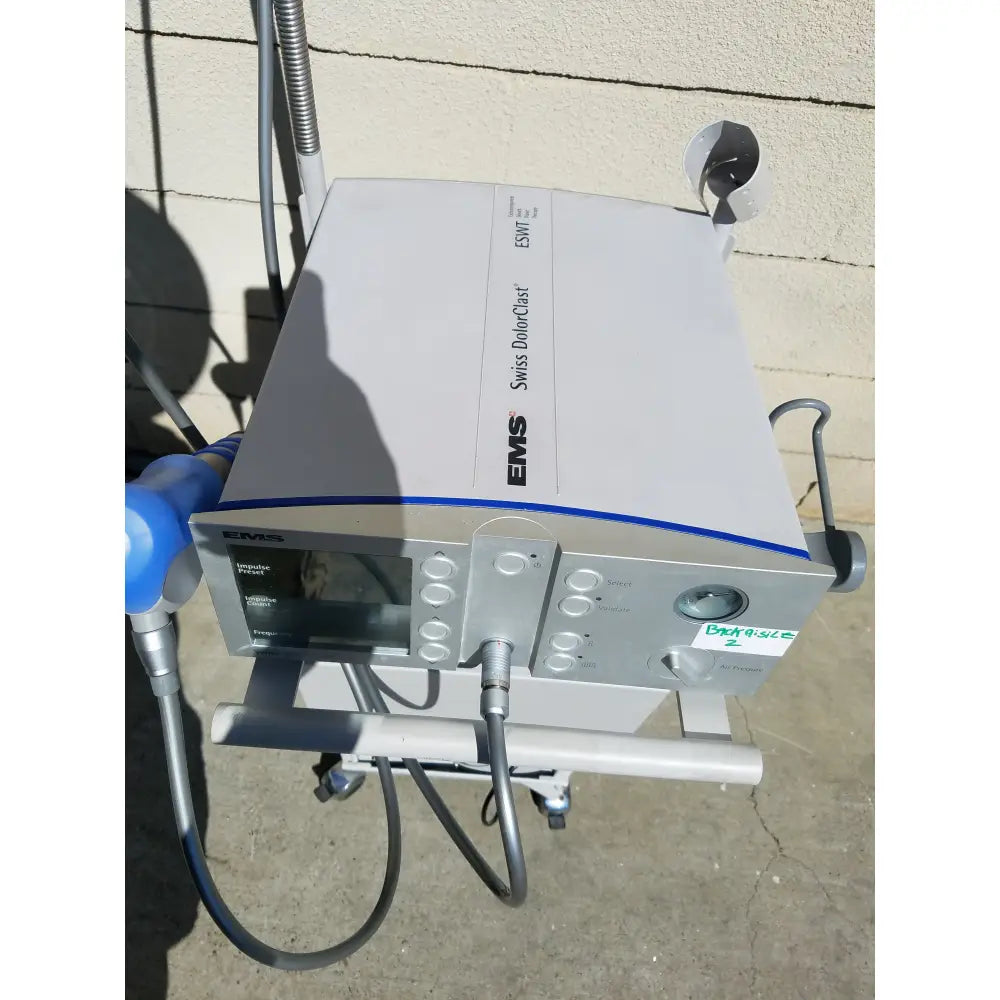 EMS Swiss DolorClast SA CH-1260 Nyon Extracorporeal Shockwave Therapy - Extracorporeal shockwave therapy system