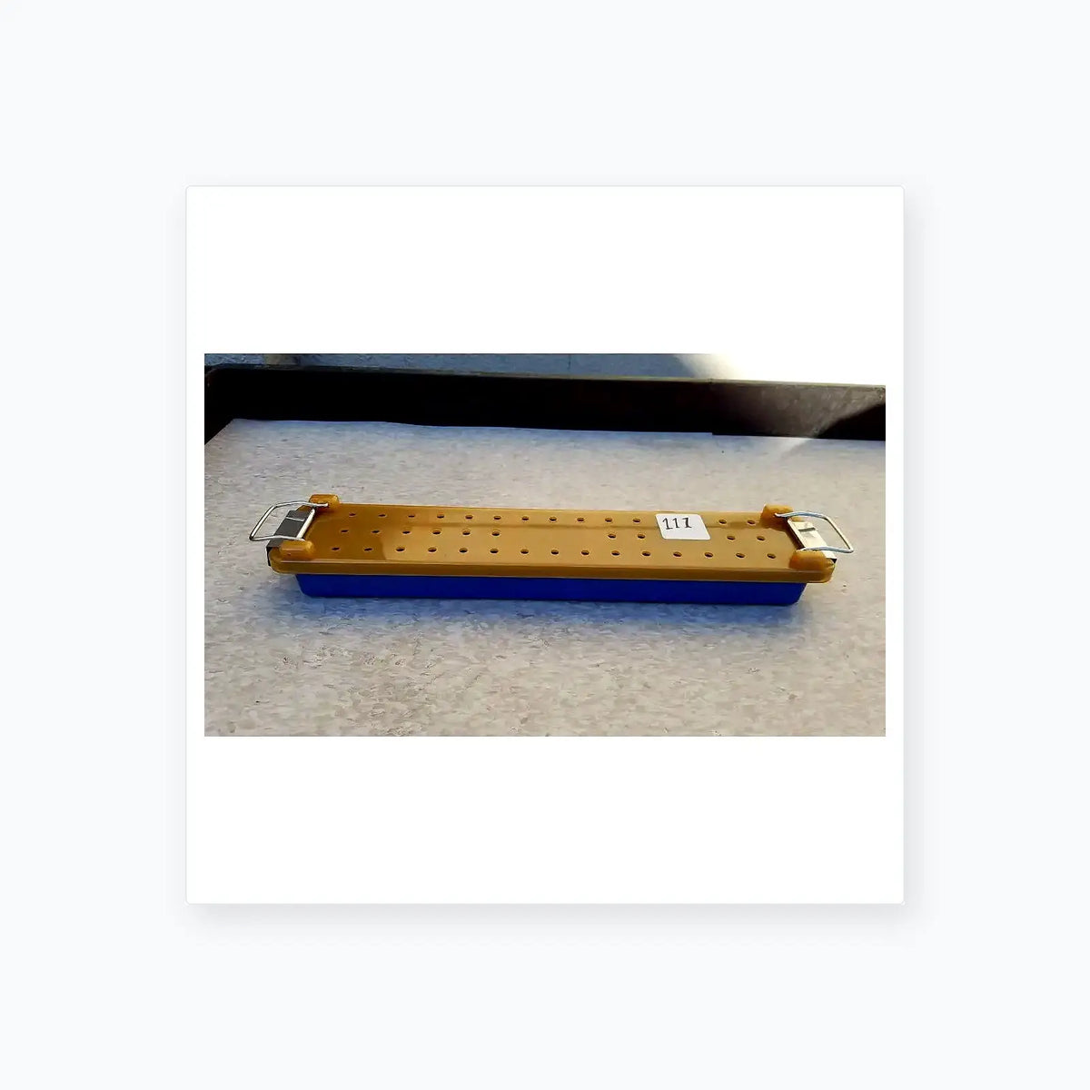 Reuse Medical Endoscope Sterilization Case Tray Sterilization Trays & Cases, second-hand product photo 1