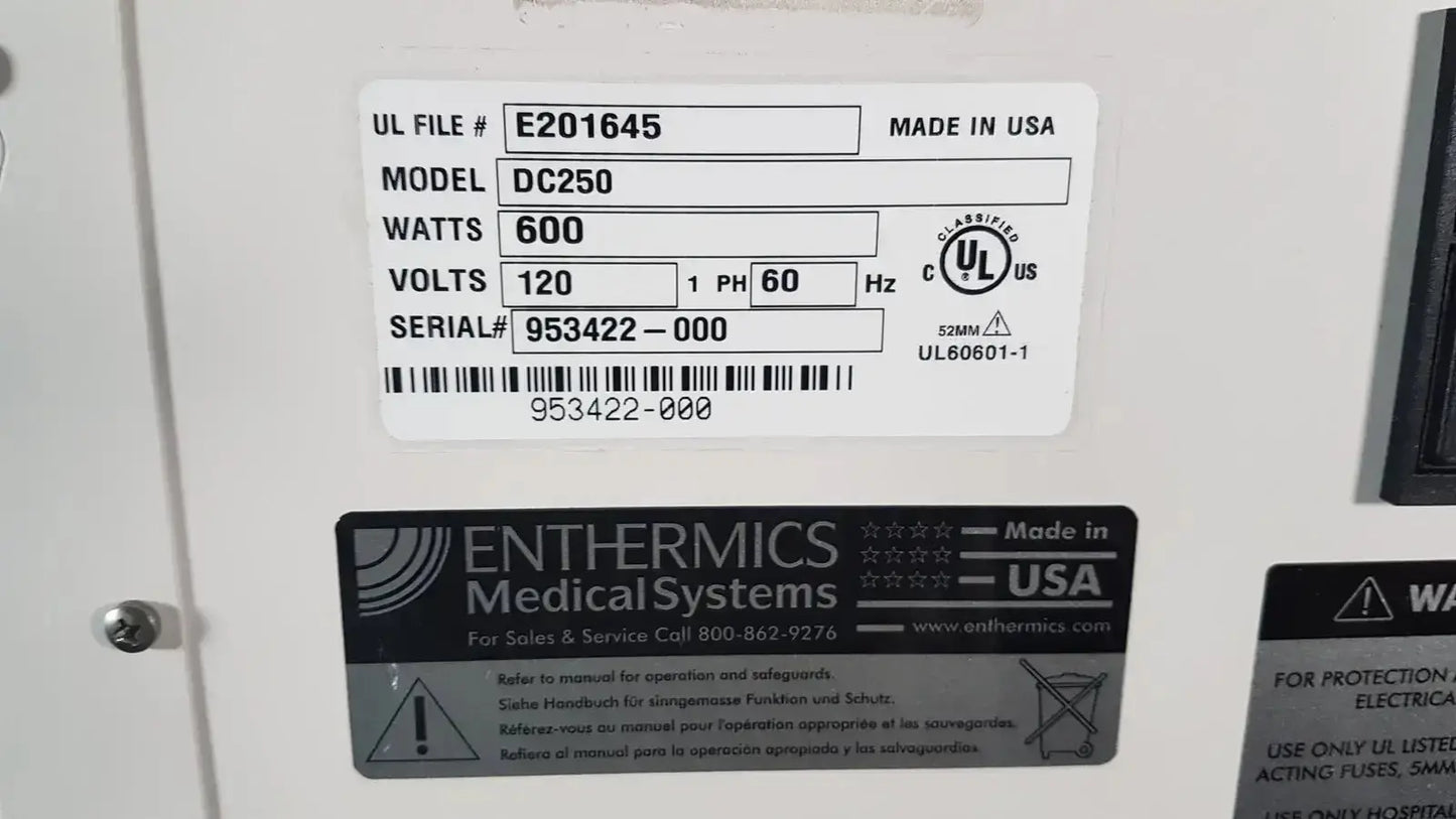 Enthermics Blanket Warming Cabinet DC250 Blanket Warming Cabinet, second-hand product photo 15