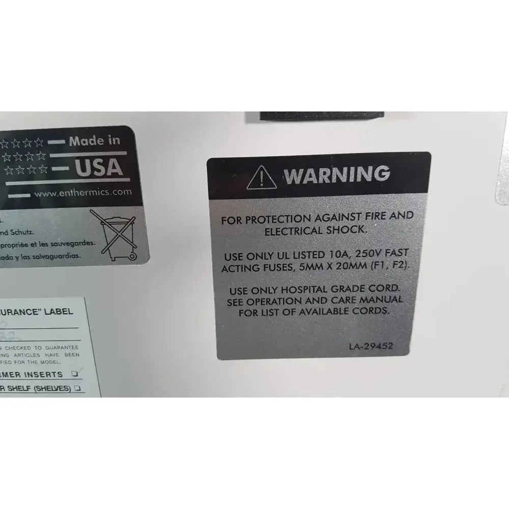 Enthermics Blanket Warming Cabinet DC250 Blanket Warming Cabinet, second-hand product photo 16