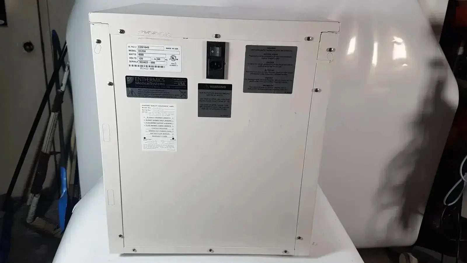 Enthermics Blanket Warming Cabinet DC250 Blanket Warming Cabinet, second-hand product photo 12
