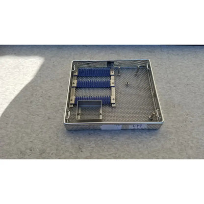 Reuse Medical Entific Sterilization Case Tray for Instrument Sterilization Trays & Cases, second-hand product photo 1