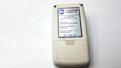 Environmental Sensors Z-100 Ethylene Oxide Meter Ethylene Oxide Meter, second-hand product photo 8