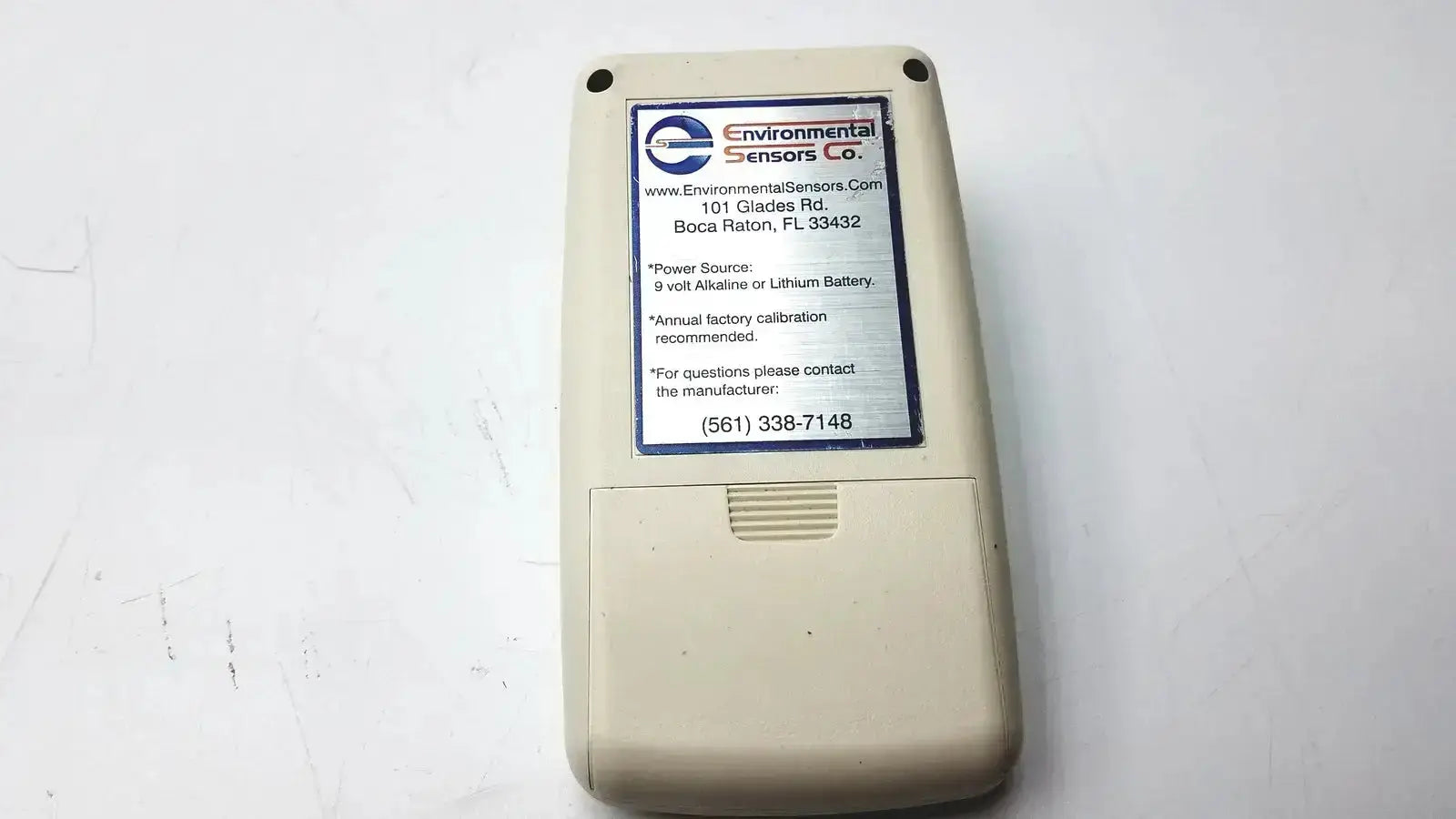 Environmental Sensors Z100 Ethylene Oxide Meter Ethylene Oxide Meter, second-hand product photo 7