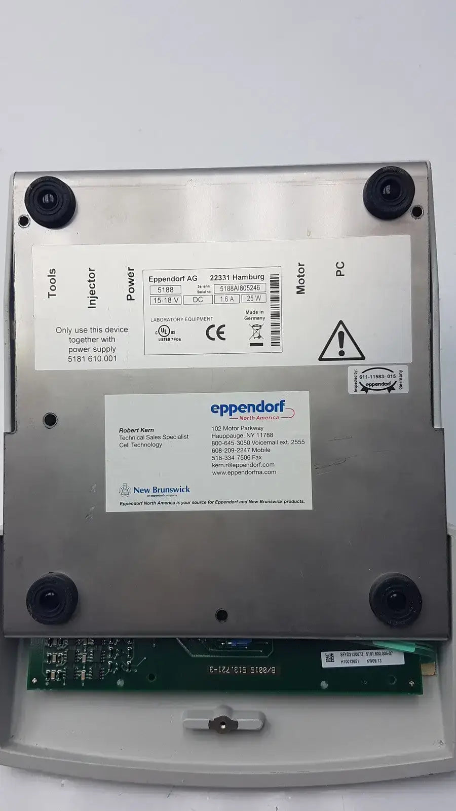 Eppendorf 5188 Transferman NK2 Joystick Medical Equipment Part, second-hand product photo 7
