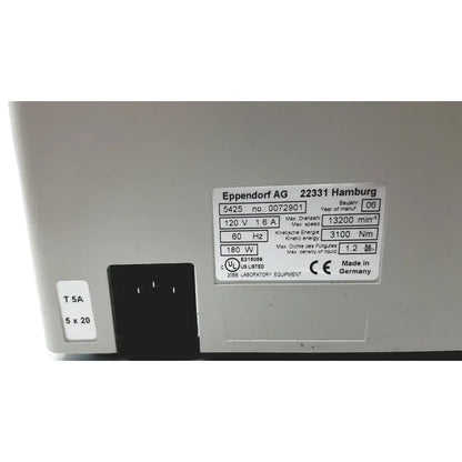 Eppendorf 5415D Centrifuge Centrifuge, second-hand product photo 5