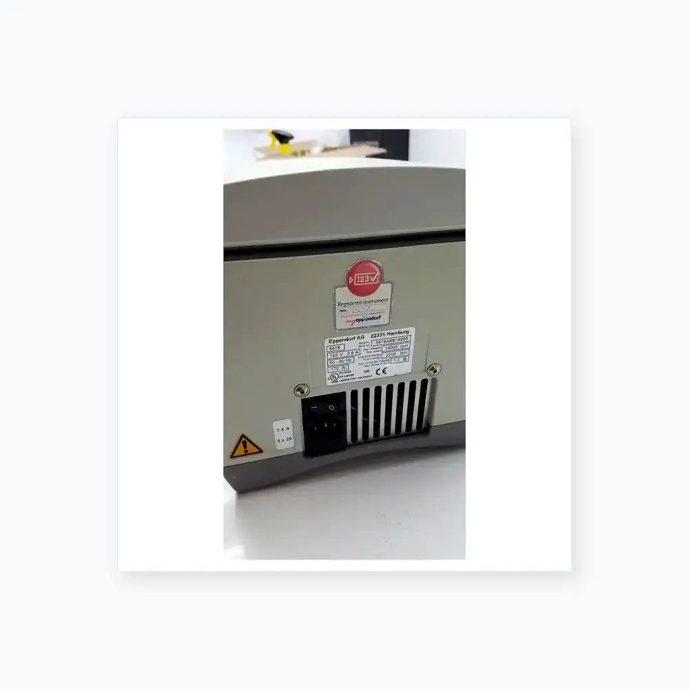 Eppendorf 5418 Microcentrifuge Centrifuge Laboratory Microcentrifuge, second-hand product photo 6