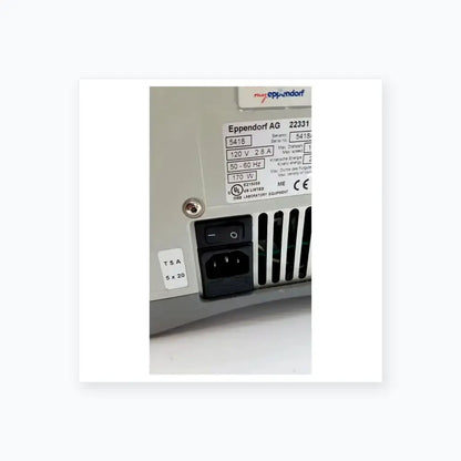 Eppendorf 5418 Microcentrifuge Centrifuge Laboratory Microcentrifuge, second-hand product photo 7