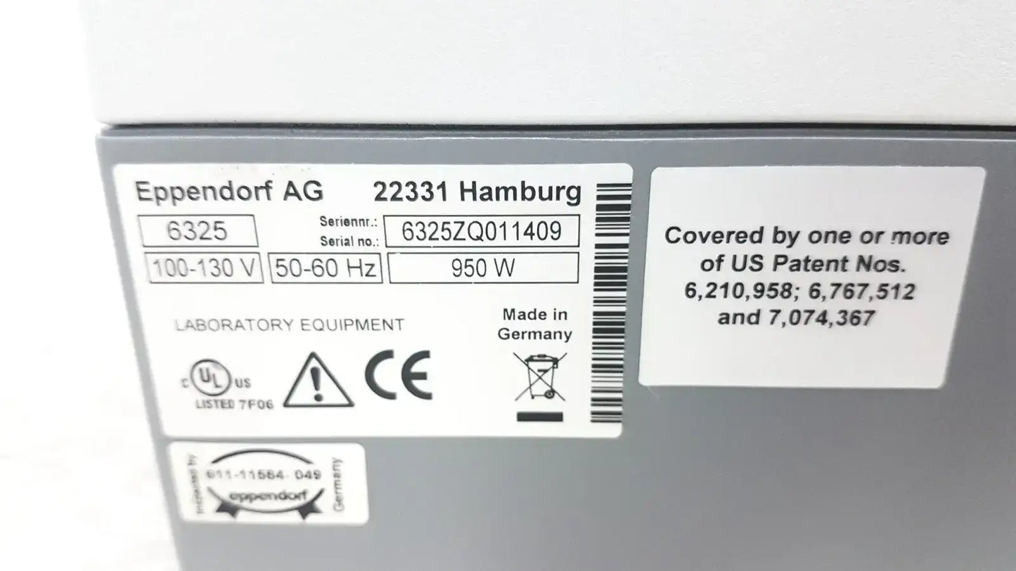 Eppendorf 6325 High-Performance Centrifuge for Lab Sample Separation Laboratory Centrifuge, as-is (for parts) product photo 13