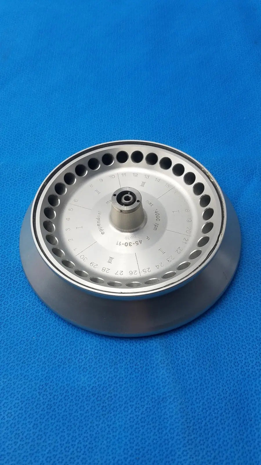 Eppendorf Max 30x3,75g, Max 14000 rpm F 45-30-11 Spot Rotor Centrifuge Rotor, second-hand product photo 4