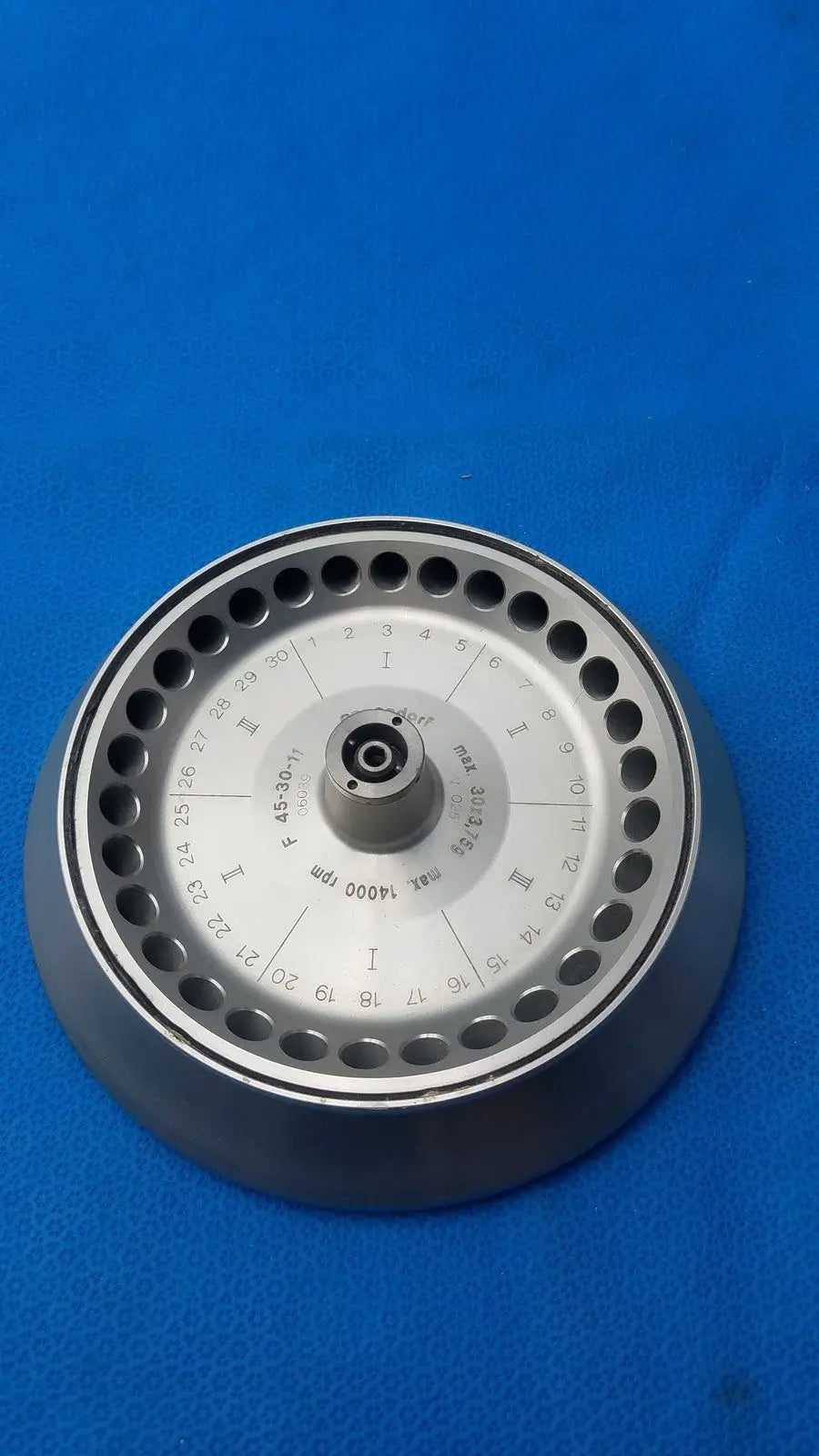 Eppendorf Max 30x3,75g, Max 14000 rpm F 45-30-11 Spot Rotor Centrifuge Rotor, second-hand product photo 2