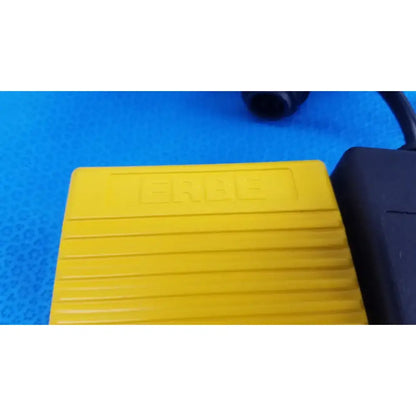 ERBE 20187-003 Electrosurgical Dual Footswitch Yellow Blue IPX8 VIO ICC Pedal Electrosurgical Footswitch, second-hand product photo 6