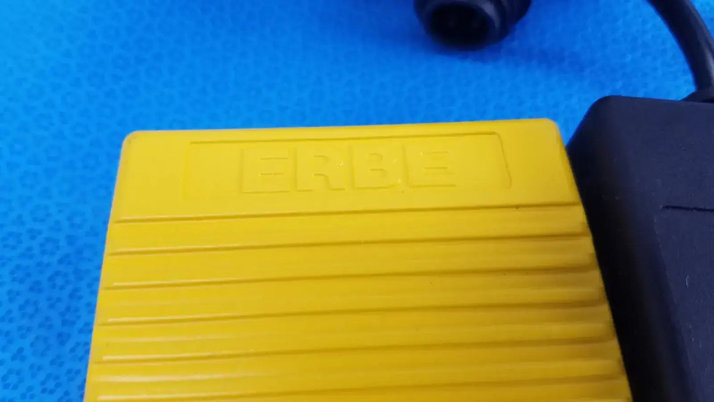 ERBE 20187-003 Electrosurgical Dual Footswitch Yellow Blue IPX8 VIO ICC Pedal Electrosurgical Footswitch, second-hand product photo 6