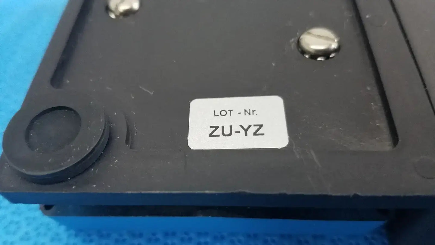 ERBE 20187-003 Electrosurgical Dual Footswitch Yellow Blue IPX8 VIO ICC Pedal Electrosurgical Footswitch, second-hand product photo 3