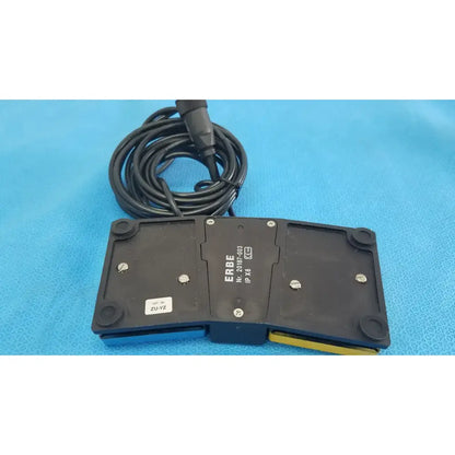 ERBE 20187-003 Electrosurgical Dual Footswitch Yellow Blue IPX8 VIO ICC Pedal Electrosurgical Footswitch, second-hand product photo 12