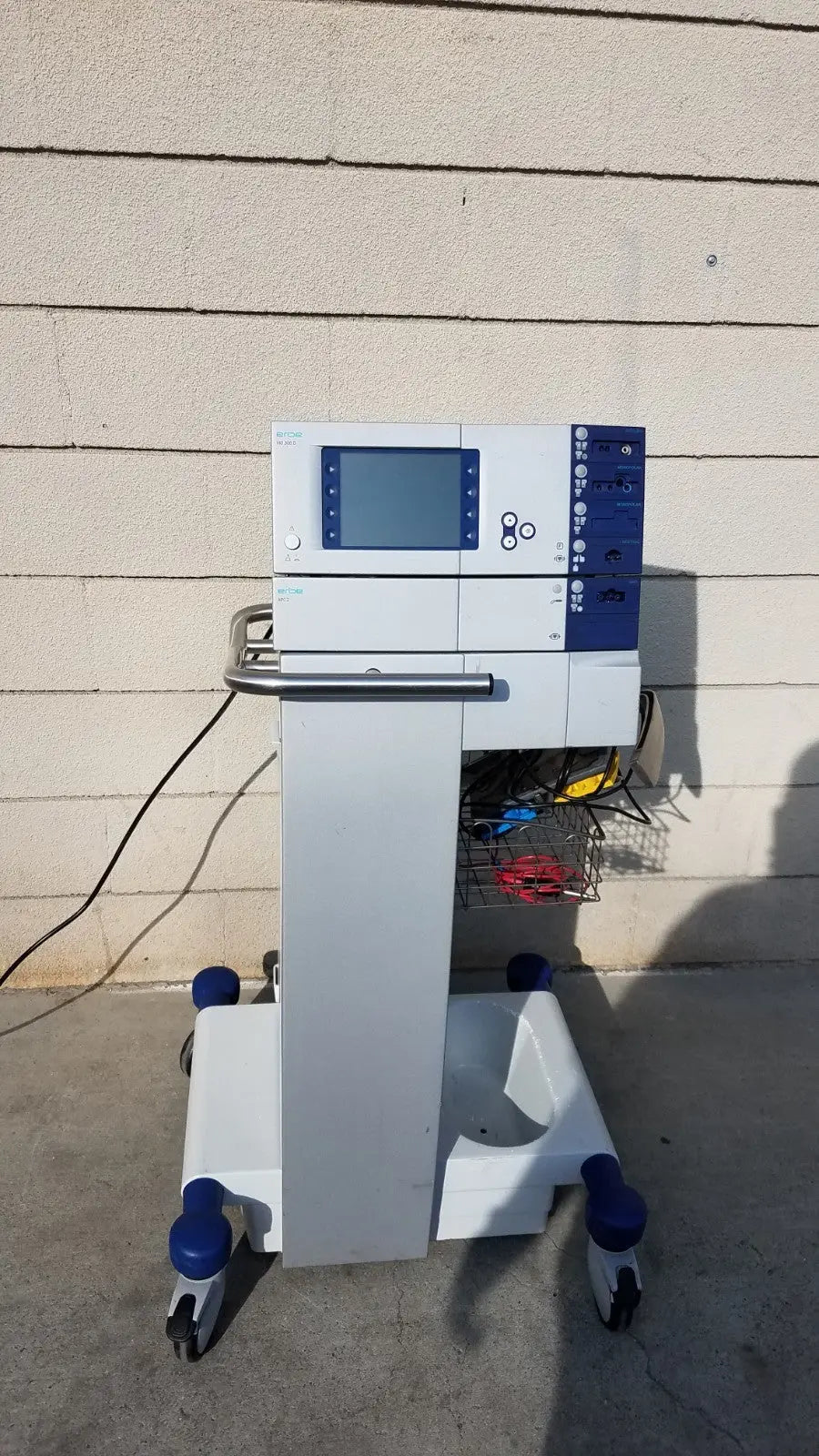 Reuse Medical Erbe Vio 300D Erbe APC 2 ERBE EIP 2 ESU System V 2.7.0 with cart Electrocautery & Electrosurgery, second-hand product photo 1