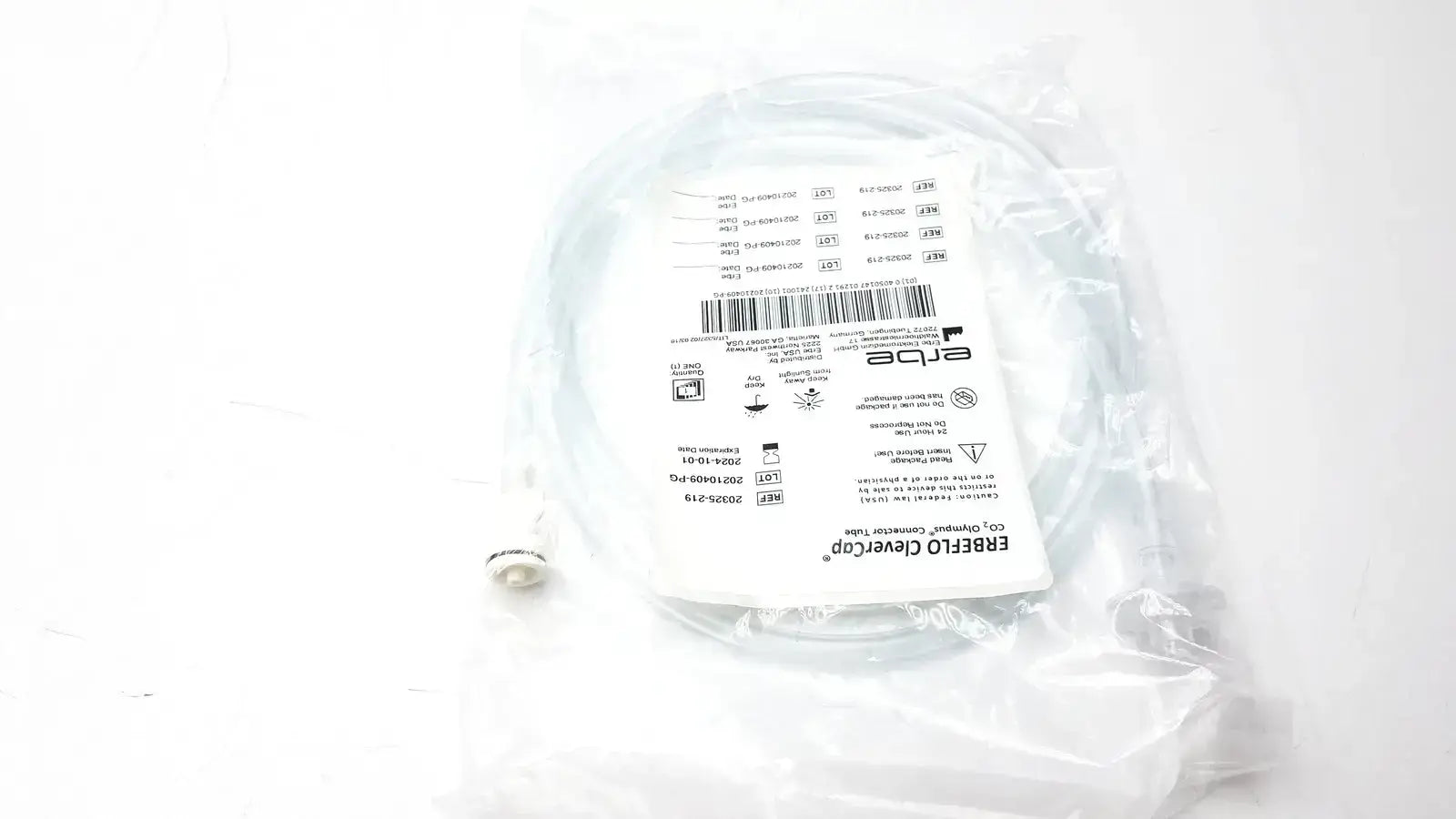 ERBEFLO CleverCap CO2 Olympus Connector Tube 20325-219 Endoscopy CO2 Connector Tube, second-hand product photo 3