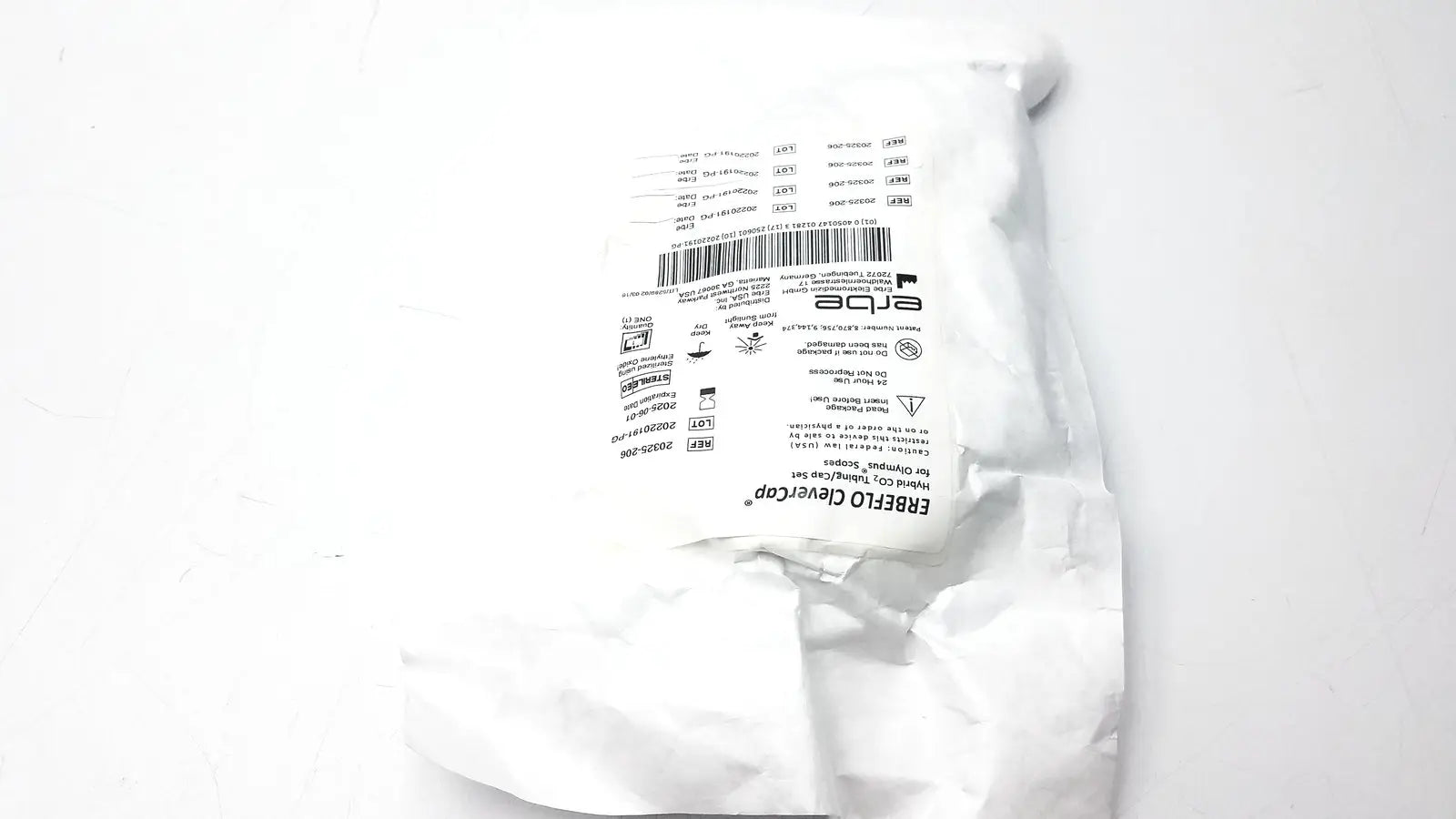 ERBEFLO CleverCap Hybrid CO2 Tubing/Cap Set 20325-206 Insufflation CO2 Tubing/Cap Set, second-hand product photo 3