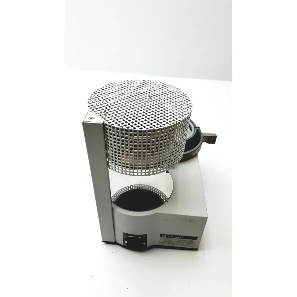 Erkodent Erkoform-RVE dental lab thermoforming system with silver perforated metal chamber and gray base with black control panel