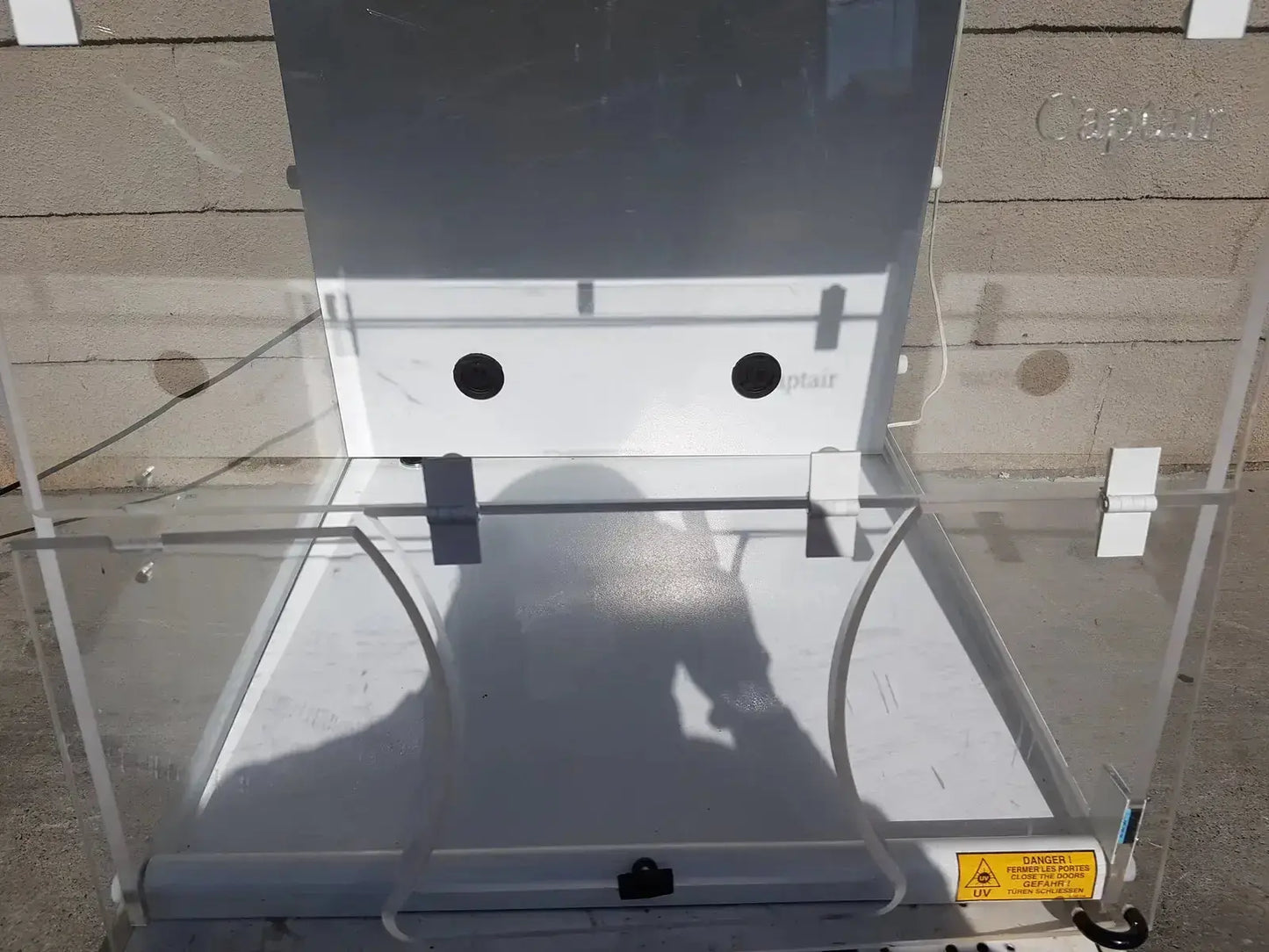 Erlab Captair Bio Chem Filtair Ductless Filtering Fume Enclosure & Hood Ductless Fume Hood, second-hand product photo 3